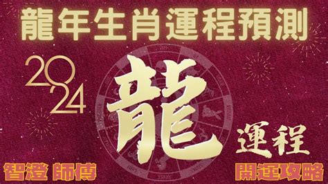 甲辰 龍年|2024龍年生肖運勢解析！屬兔先學會放下、屬羊需要。